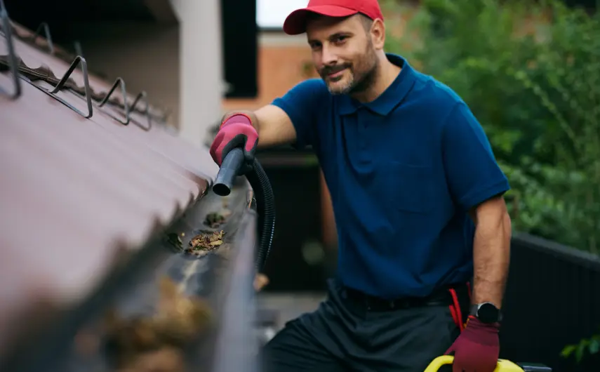 Gutter and roofline services Newport