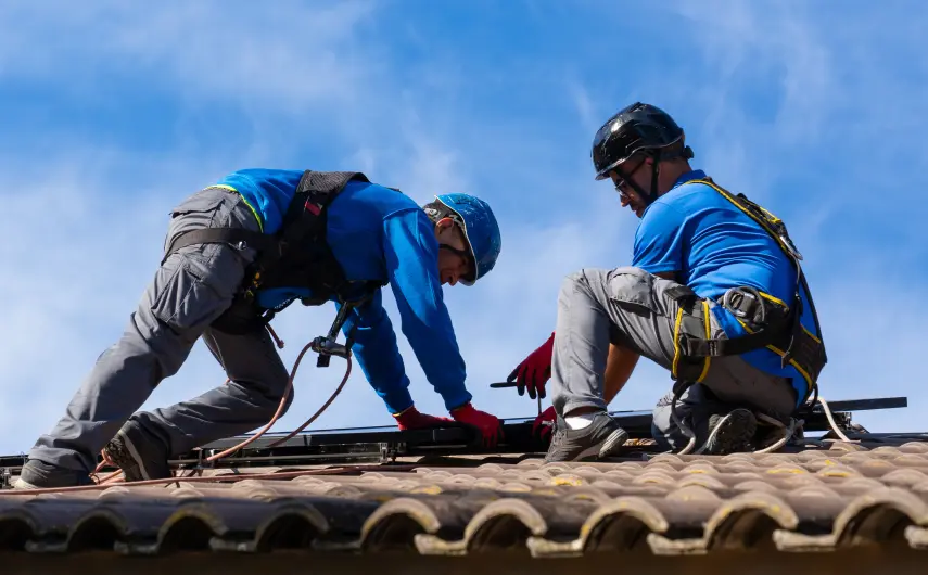 Roof repairs in Newport